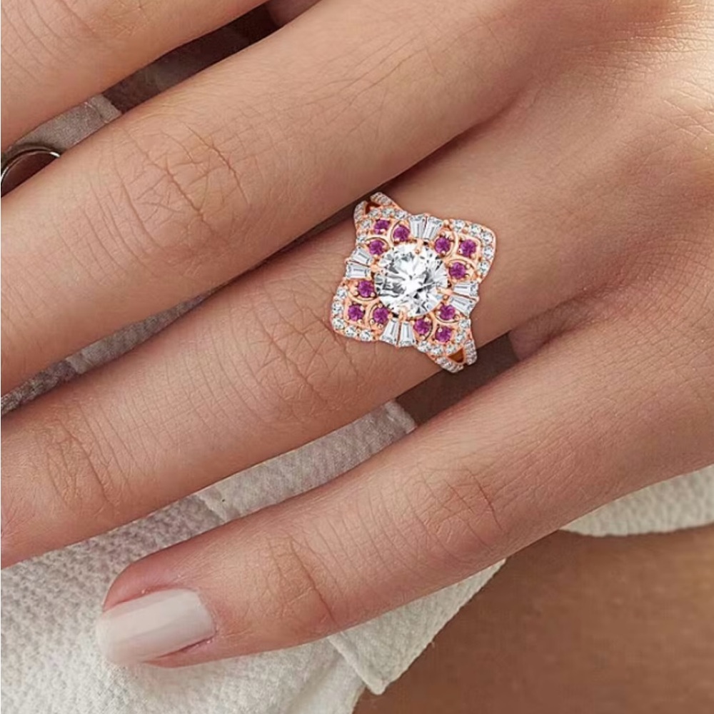 🩷Madagascar Pink Sapphire Ring🩷
